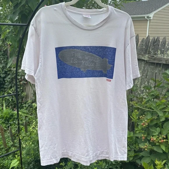 Supreme Scarface Blimp white tee size large - Picture 1 of 10